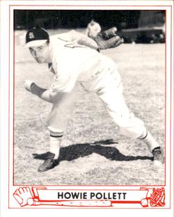 1985 TCMA 1949 Play Ball #3 Howie Pollet Front