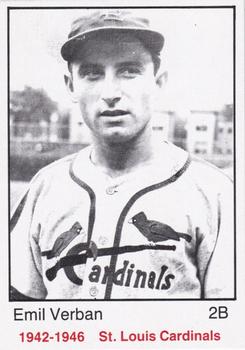 1983 TCMA 1942-46 St. Louis Cardinals #26 Emil Verban Front
