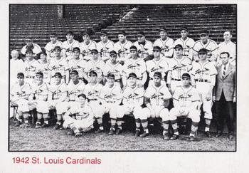1983 TCMA 1942-46 St. Louis Cardinals #67 1942 St. Louis Cardinals Front