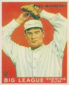 1983 Galasso 1933 Goudey Reprint #104 Fred Marberry Front