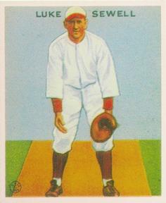 1983 Galasso 1933 Goudey Reprint #114 Luke Sewell Front