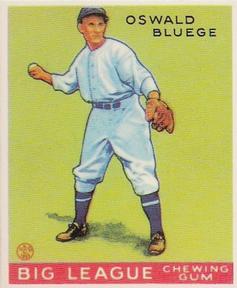 1983 Galasso 1933 Goudey Reprint #159 Ossie Bluege Front