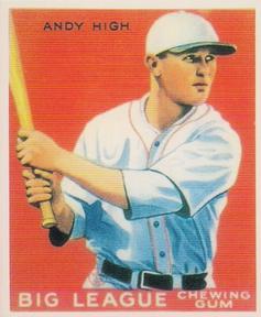 1983 Galasso 1933 Goudey Reprint #182 Andy High Front