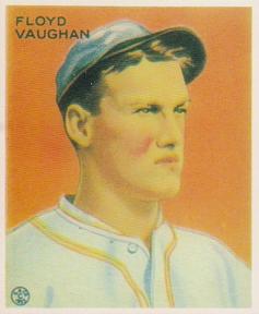 1983 Galasso 1933 Goudey Reprint #229 Arky Vaughan Front