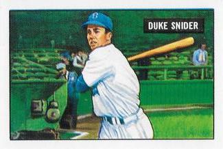 1986 Card Collectors 1951 Bowman (Reprint) #32 Duke Snider Front