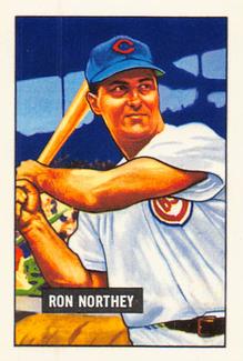 1986 Card Collectors 1951 Bowman (Reprint) #70 Ron Northey Front