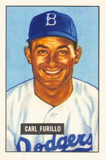 1986 Card Collectors 1951 Bowman (Reprint) #81 Carl Furillo Front