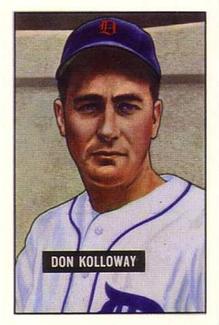 1986 Card Collectors 1951 Bowman (Reprint) #105 Don Kolloway Front