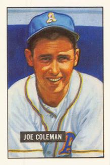 1986 Card Collectors 1951 Bowman (Reprint) #120 Joe Coleman Front