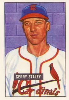 1986 Card Collectors 1951 Bowman (Reprint) #121 Gerry Staley Front