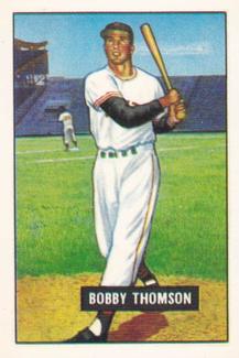 1986 Card Collectors 1951 Bowman (Reprint) #126 Bobby Thomson Front