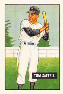 1986 Card Collectors 1951 Bowman (Reprint) #130 Tom Saffell Front