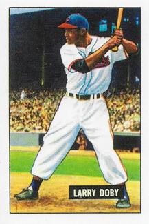 1986 Card Collectors 1951 Bowman (Reprint) #151 Larry Doby Front