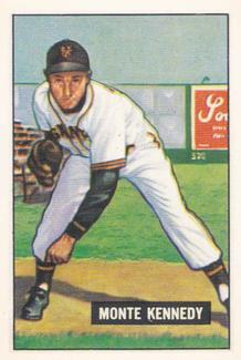 1986 Card Collectors 1951 Bowman (Reprint) #163 Monte Kennedy Front