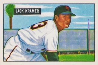 1986 Card Collectors 1951 Bowman (Reprint) #200 Jack Kramer Front