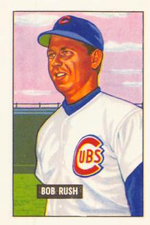 1986 Card Collectors 1951 Bowman (Reprint) #212 Bob Rush Front