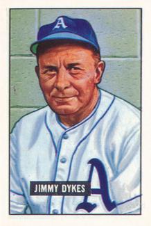 1986 Card Collectors 1951 Bowman (Reprint) #226 Jimmie Dykes Front