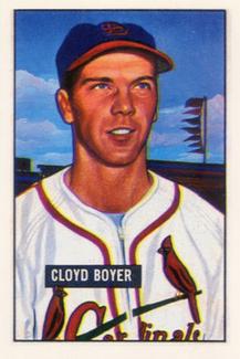 1986 Card Collectors 1951 Bowman (Reprint) #228 Cloyd Boyer Front