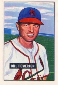 1986 Card Collectors 1951 Bowman (Reprint) #229 Bill Howerton Front