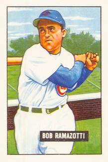 1986 Card Collectors 1951 Bowman (Reprint) #247 Bob Ramazzotti Front