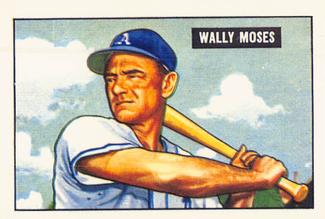 1986 Card Collectors 1951 Bowman (Reprint) #261 Wally Moses Front