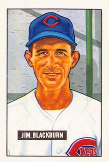 1986 Card Collectors 1951 Bowman (Reprint) #287 Jim Blackburn Front