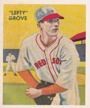 1978 Dover Publications Hall of Fame Cards Reprints #1 Lefty Grove Front