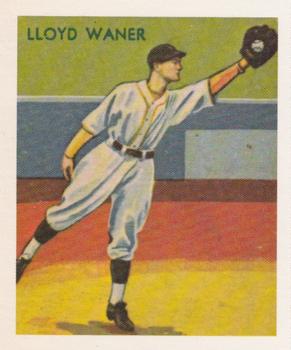 1978 Dover Publications Hall of Fame Cards Reprints #16 Lloyd Waner Front