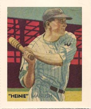 1978 Dover Publications Hall of Fame Cards Reprints #30 Heinie Manush Front