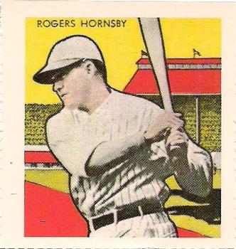 1978 Dover Publications Hall of Fame Cards Reprints #NNO Rogers Hornsby Front