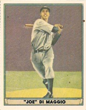 1978 Dover Publications Hall of Fame Cards Reprints #71 Joe DiMaggio Front