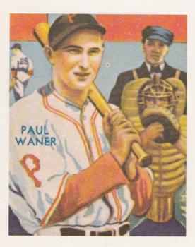 1978 Dover Publications Hall of Fame Cards Reprints #83 Paul Waner Front