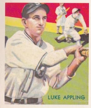 1978 Dover Publications Hall of Fame Cards Reprints #95 Luke Appling Front