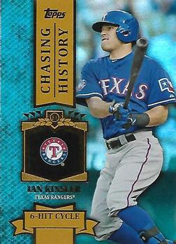 2013 Topps - Chasing History Gold Foil #CH-3 Ian Kinsler Front