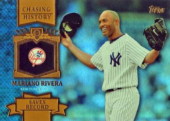 2013 Topps - Chasing History Gold Foil #CH-9 Mariano Rivera Front