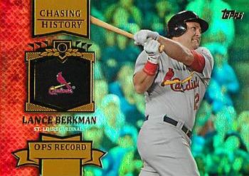 2013 Topps - Chasing History Gold Foil #CH-16 Lance Berkman Front