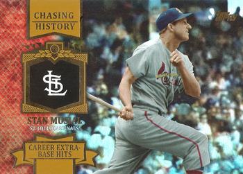 2013 Topps - Chasing History Gold Foil #CH-29 Stan Musial Front