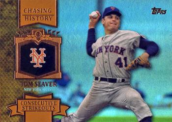 2013 Topps - Chasing History Gold Foil #CH-38 Tom Seaver Front