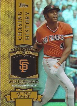 2013 Topps - Chasing History Gold Foil #CH-62 Willie McCovey Front