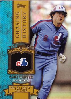 2013 Topps - Chasing History Gold Foil #CH-65 Gary Carter Front