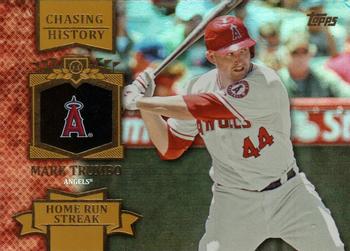 2013 Topps - Chasing History Gold Foil #CH-78 Mark Trumbo Front