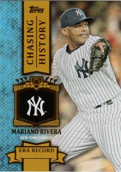 2013 Topps - Chasing History Gold Foil #CH-84 Mariano Rivera Front