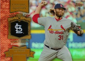 2013 Topps - Chasing History Gold Foil #CH-87 Lance Lynn Front