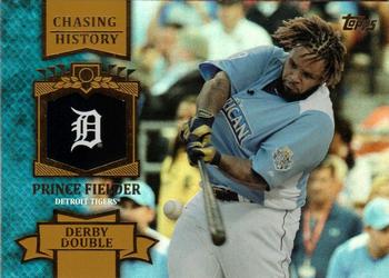 2013 Topps - Chasing History Gold Foil #CH-90 Prince Fielder Front