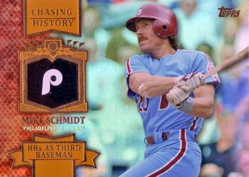 2013 Topps - Chasing History Gold Foil #CH-92 Mike Schmidt Front