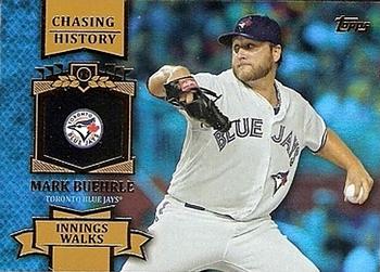 2013 Topps - Chasing History Gold Foil #CH-44 Mark Buehrle Front