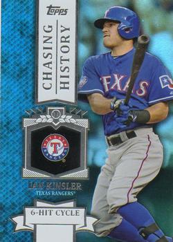 2013 Topps - Chasing History Silver Foil #CH-3 Ian Kinsler Front