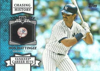 2013 Topps - Chasing History Silver Foil #CH-13 Don Mattingly Front