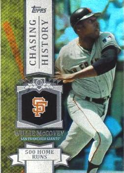 2013 Topps - Chasing History Silver Foil #CH-15 Willie McCovey Front