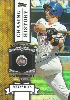 2013 Topps - Chasing History Silver Foil #CH-24 David Wright Front